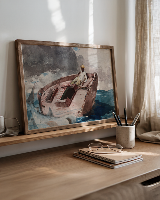 Winslow Homer - The Gulf Stream (1899)