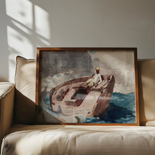 Winslow Homer - The Gulf Stream (1899)