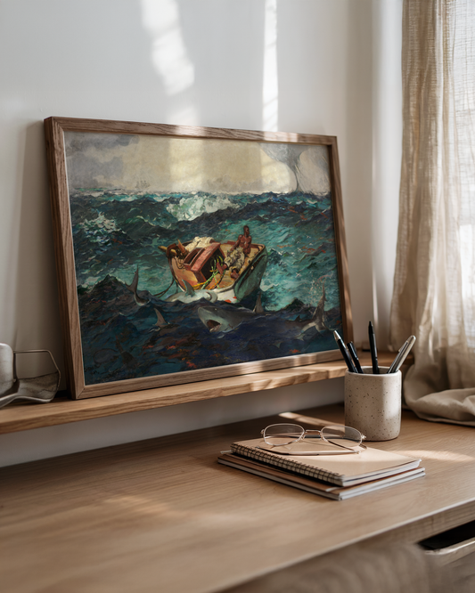 Winslow Homer - The Gulf Stream (1899)