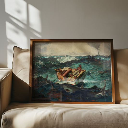 Winslow Homer - The Gulf Stream (1899)