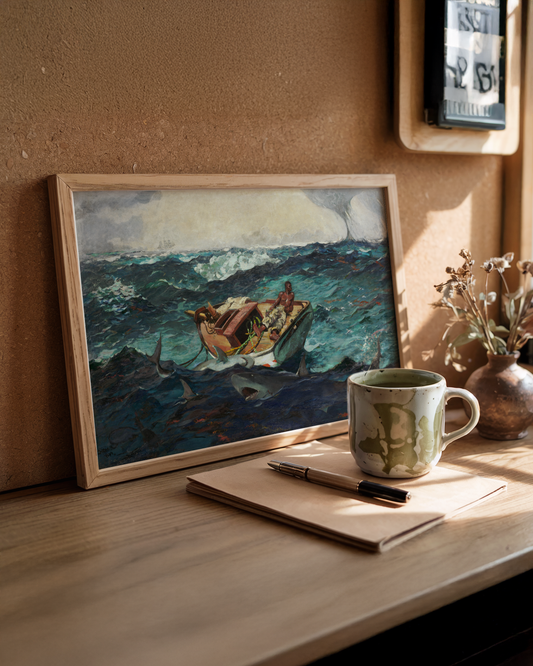 Winslow Homer - The Gulf Stream (1899)