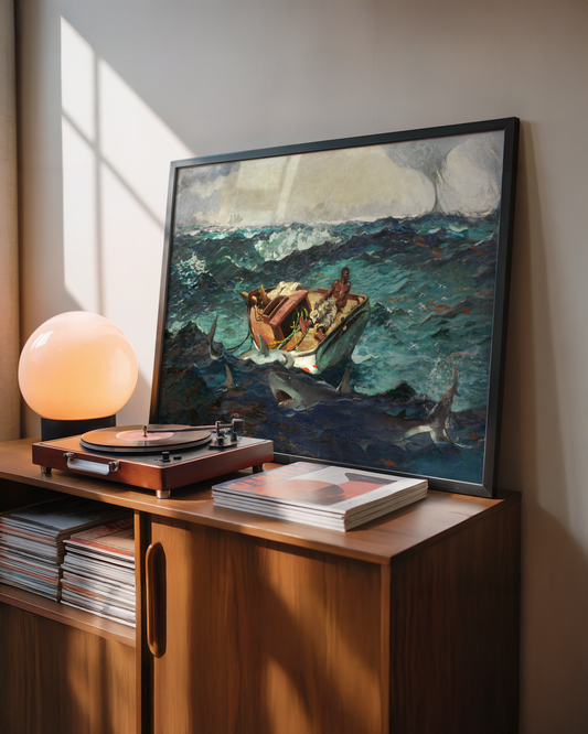 Winslow Homer - The Gulf Stream (1899)