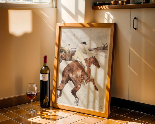 Henri de Toulouse-Lautrec - Le Jockey