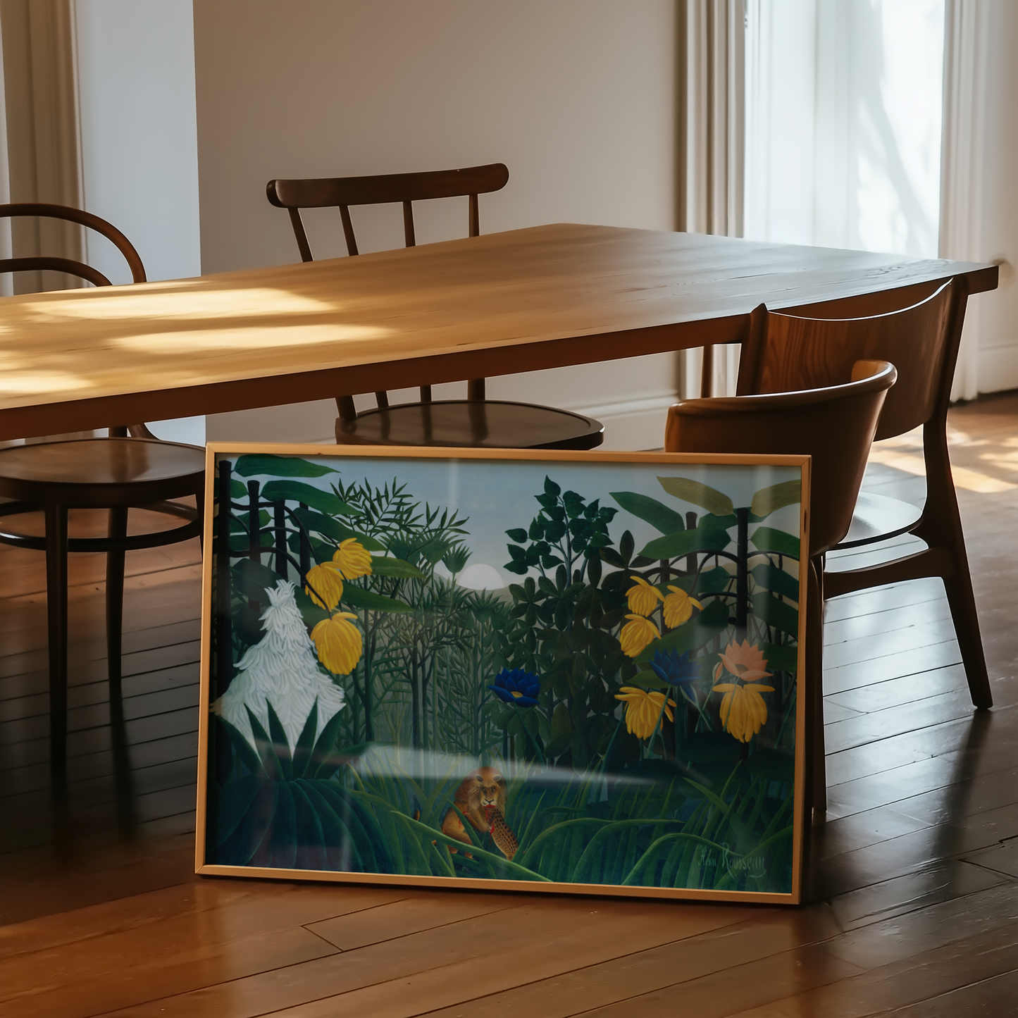 Henri Rousseau - Løvens måltid