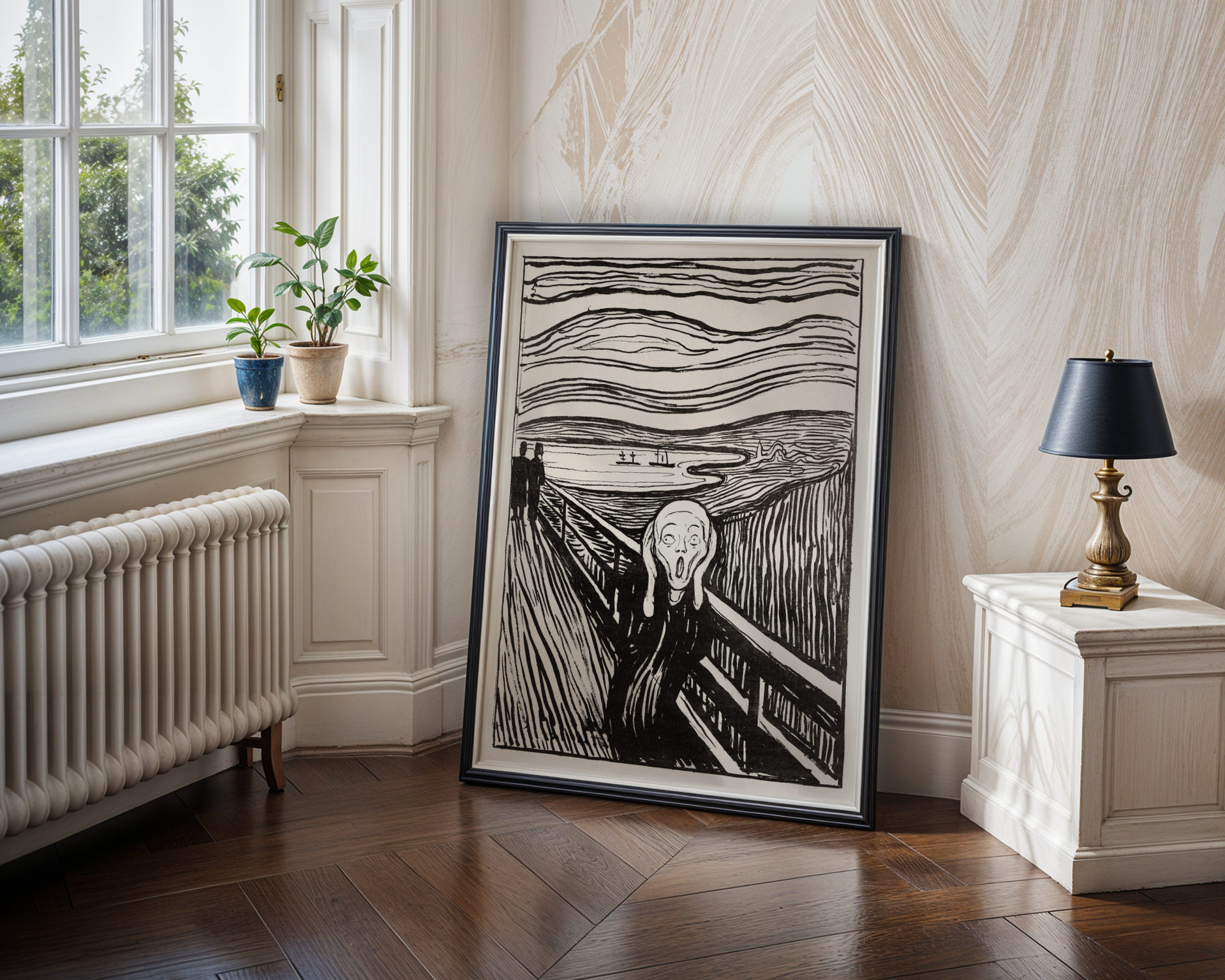 Edvard Munch - Skrik (The Scream) 1895 Litografi