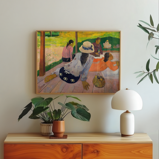 Paul Gauguin - The Siesta