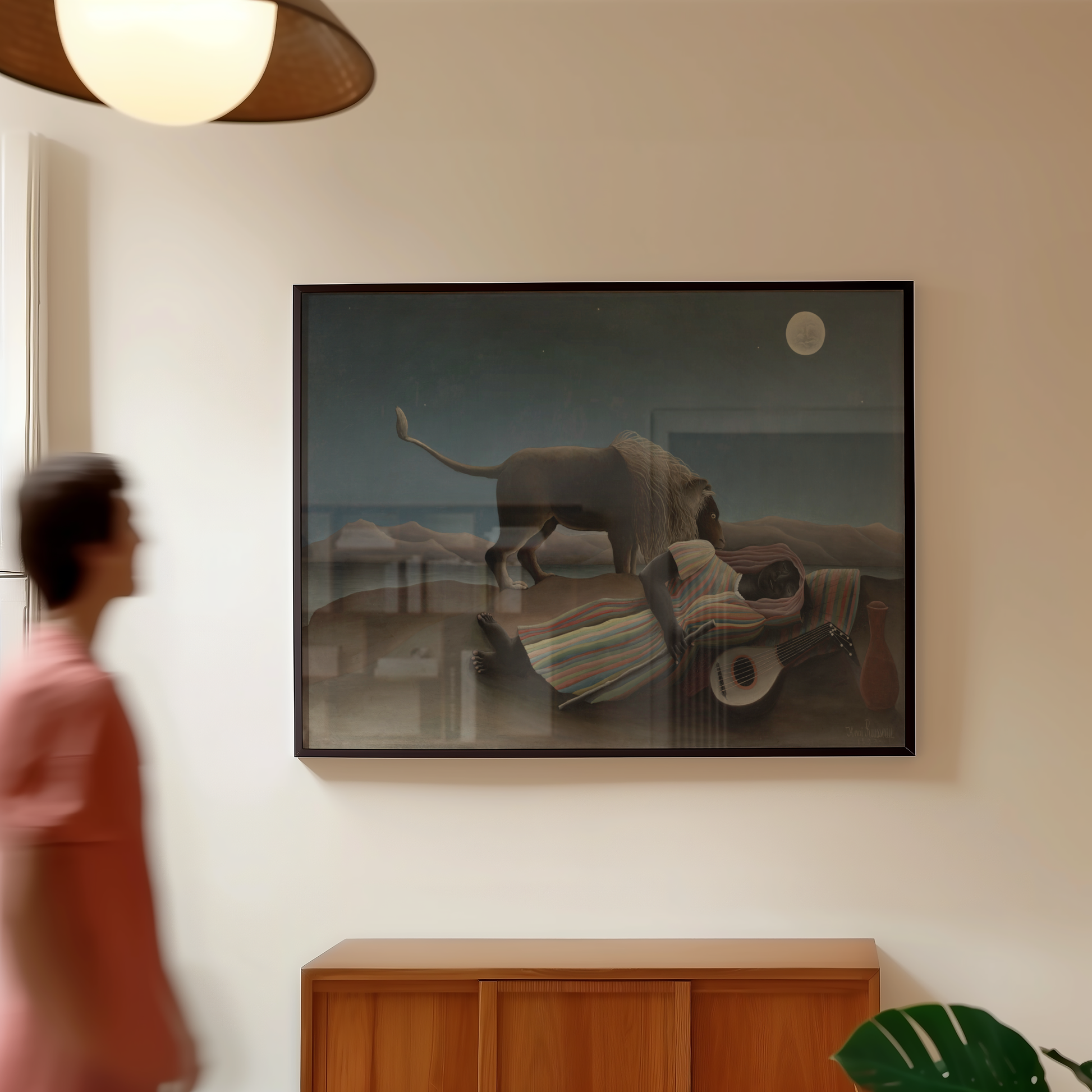 Henri Rousseau - Den sovende sigøyner (1897)