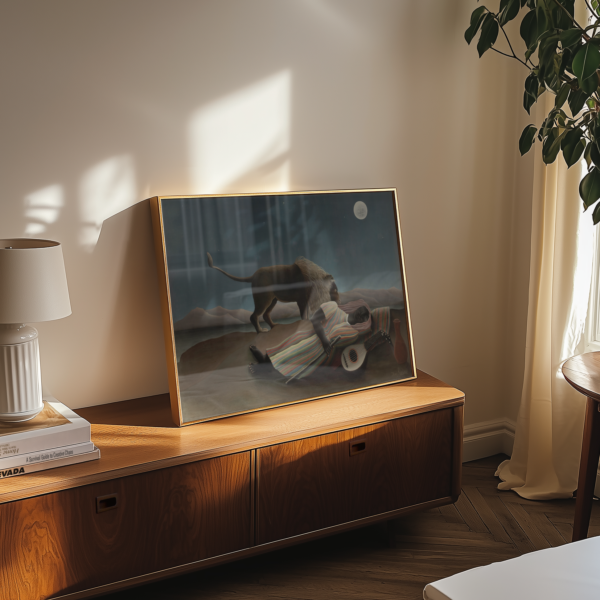 Henri Rousseau - Den sovende sigøyner (1897)