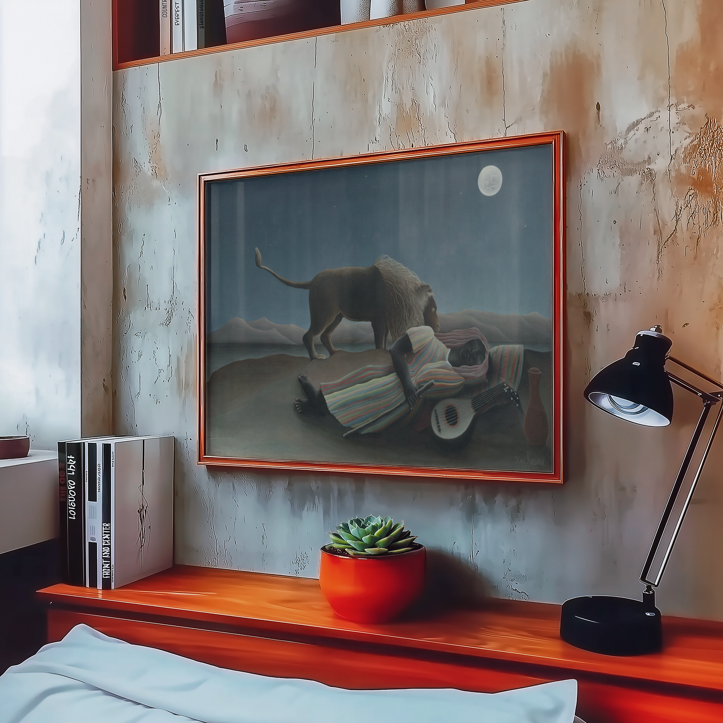 Henri Rousseau - Den sovende sigøyner (1897)