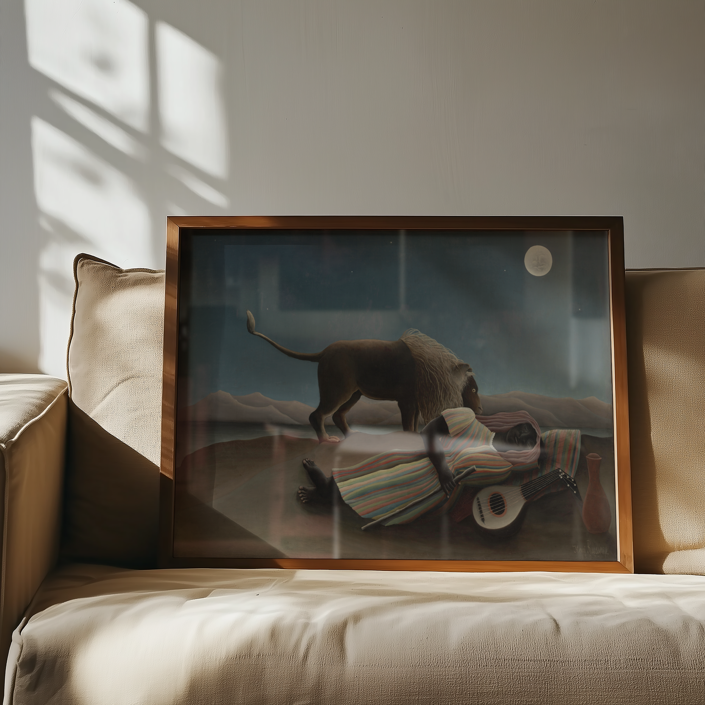 Henri Rousseau - Den sovende sigøyner (1897)