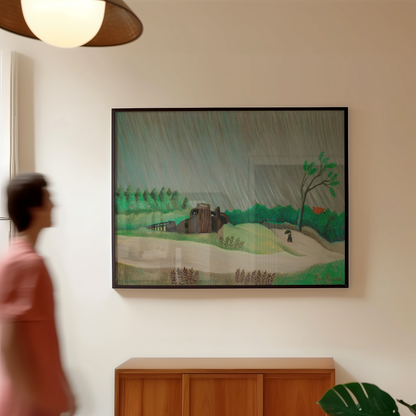 Henri Rousseau - A Rainy Morning