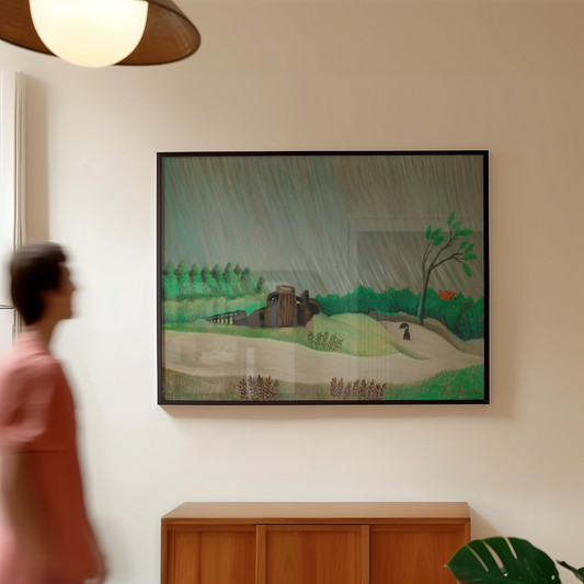 Henri Rousseau - A Rainy Morning
