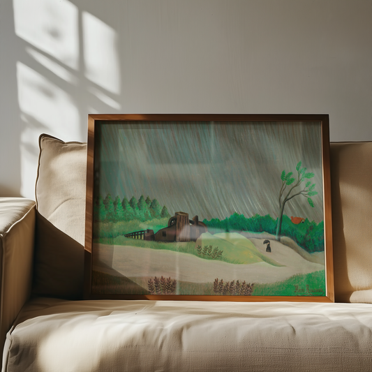 Henri Rousseau - A Rainy Morning