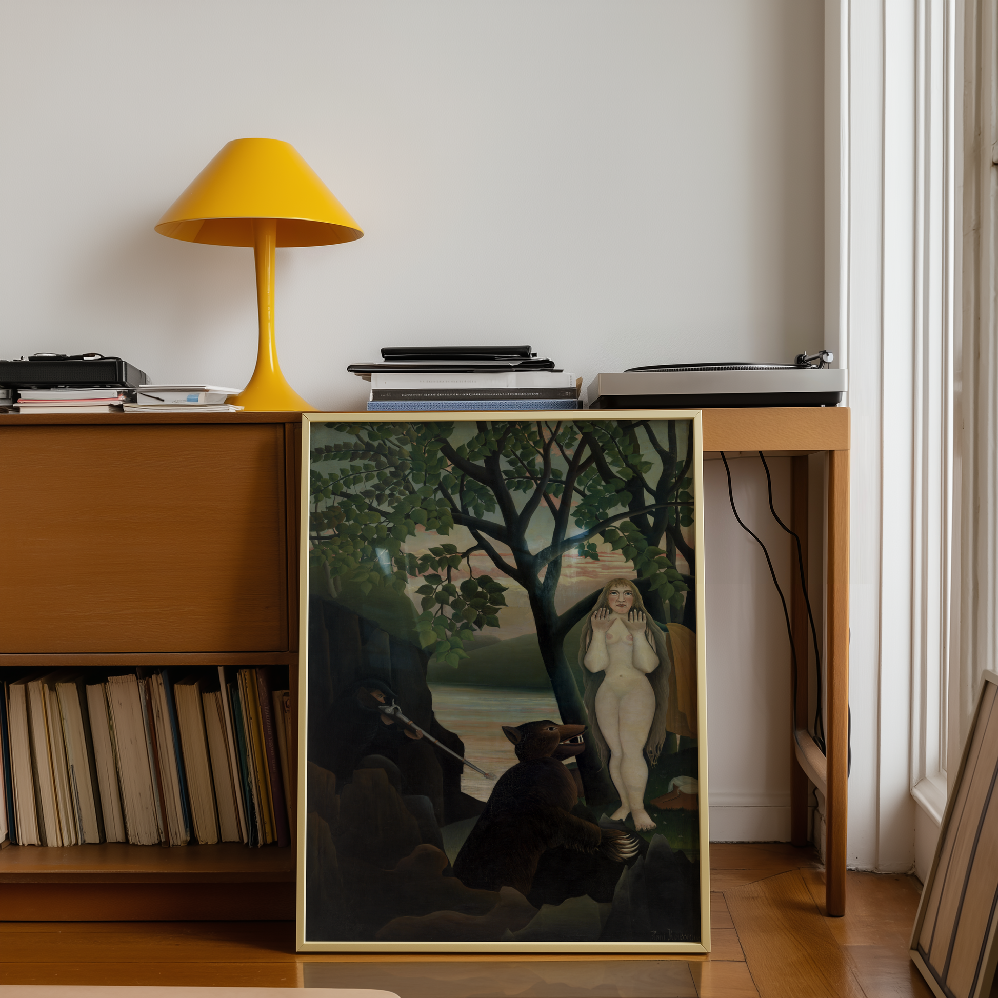 Henri Rousseau - Unpleasant Surprise