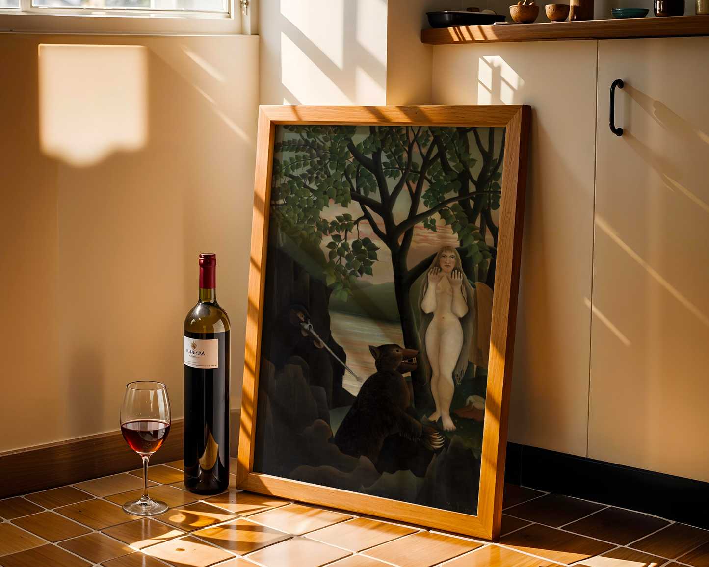 Henri Rousseau - Unpleasant Surprise