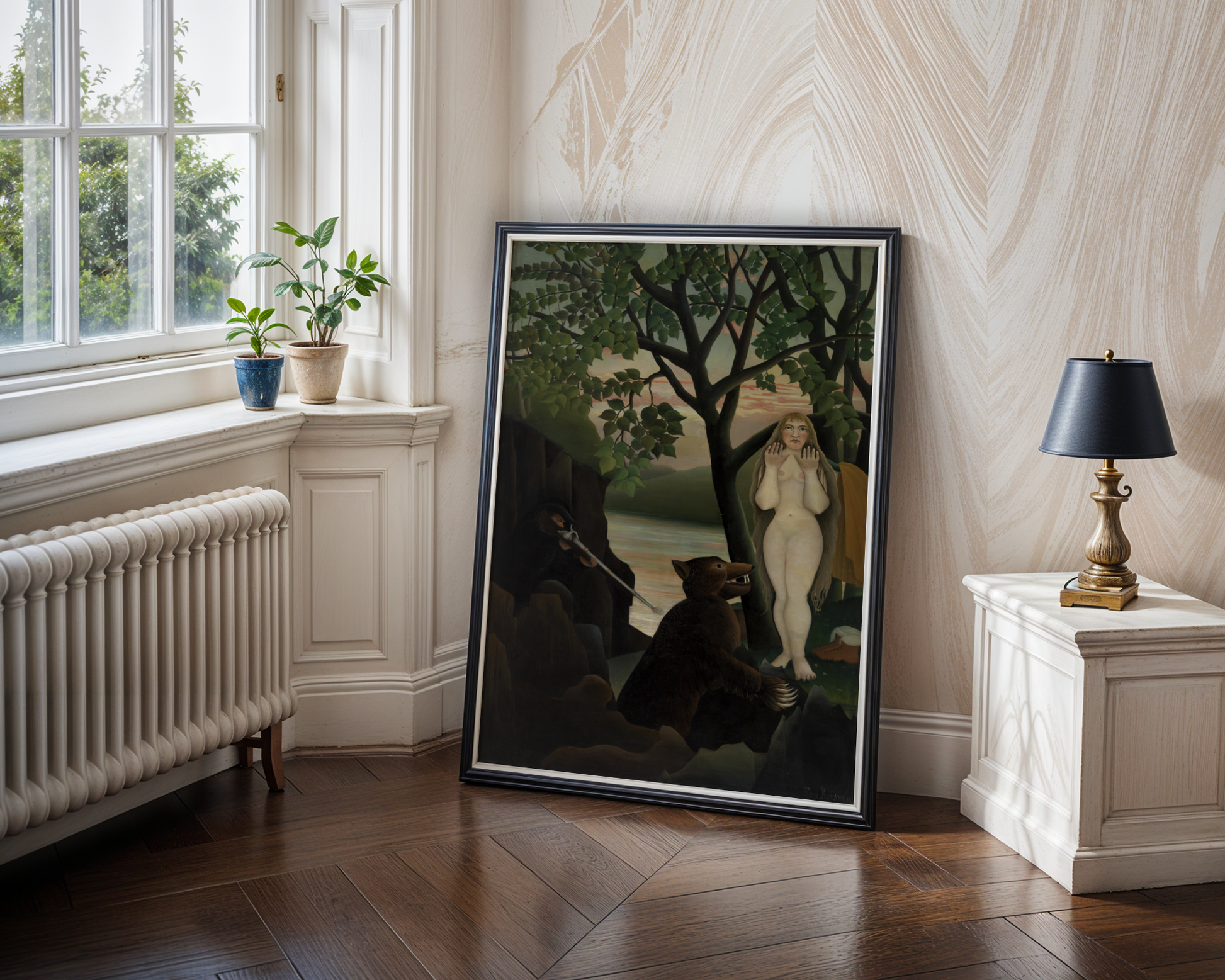 Henri Rousseau - Unpleasant Surprise