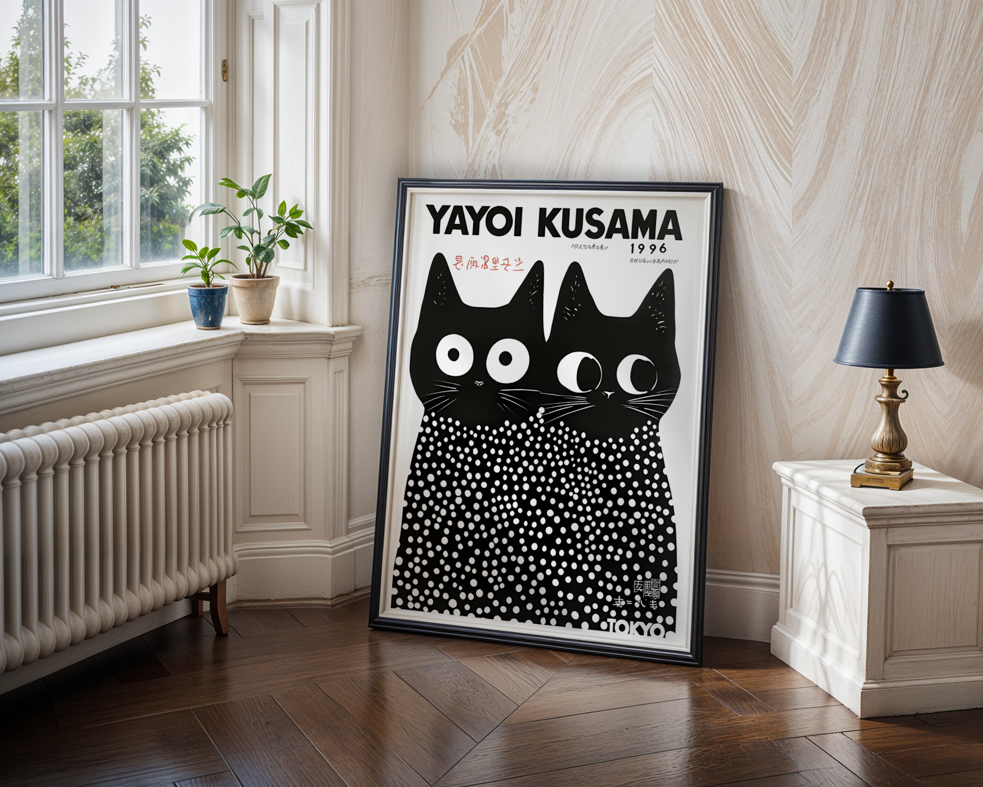 Yayoi Kusama - Black Cats