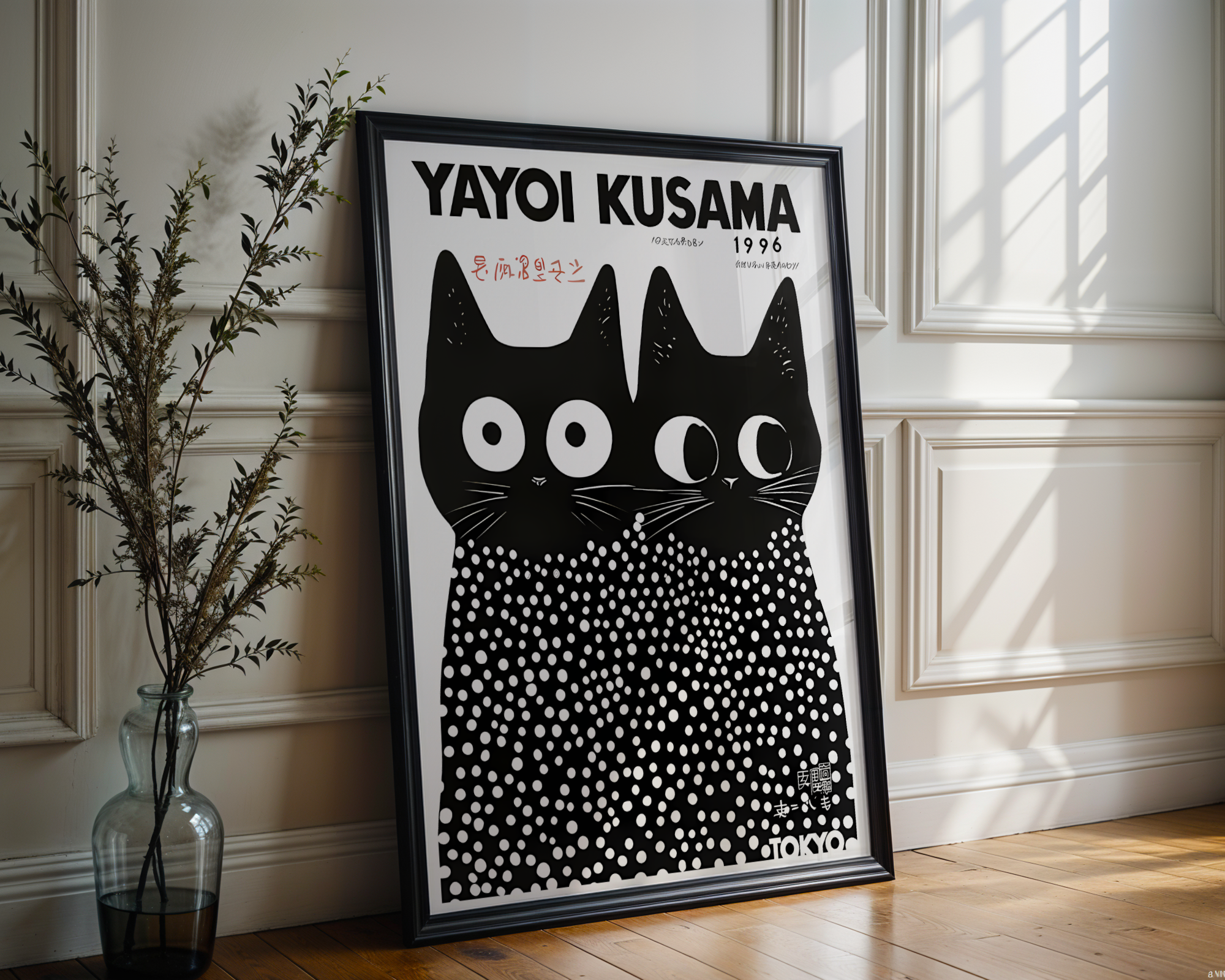 Yayoi Kusama - Black Cats