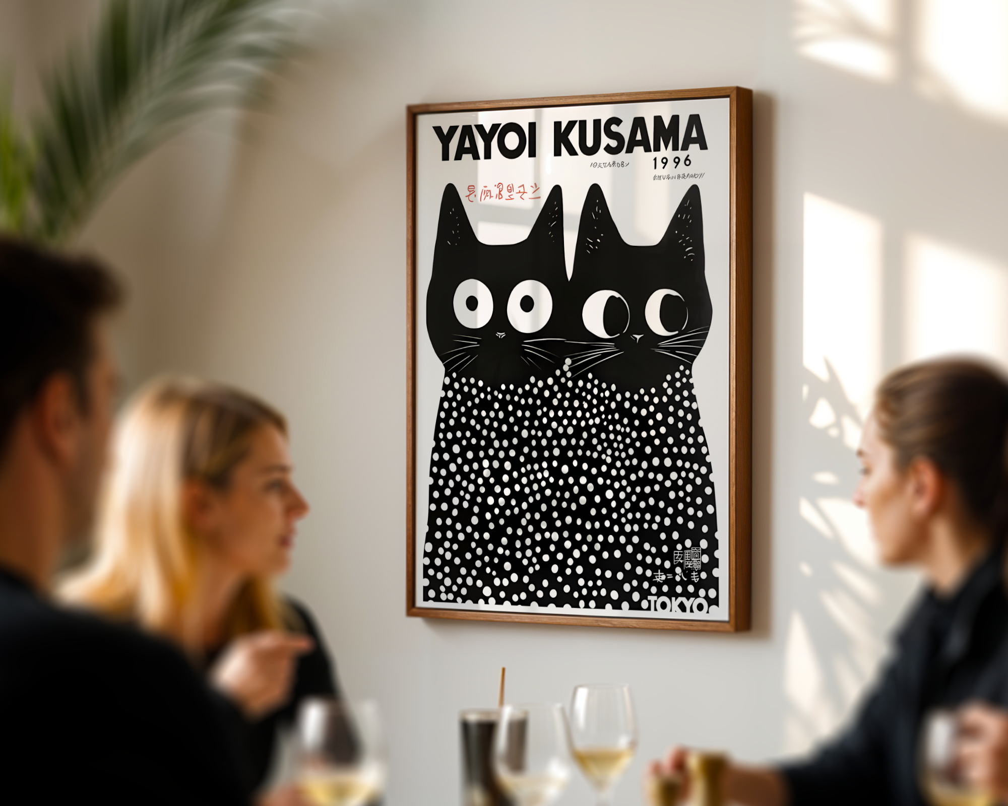 Yayoi Kusama - Black Cats