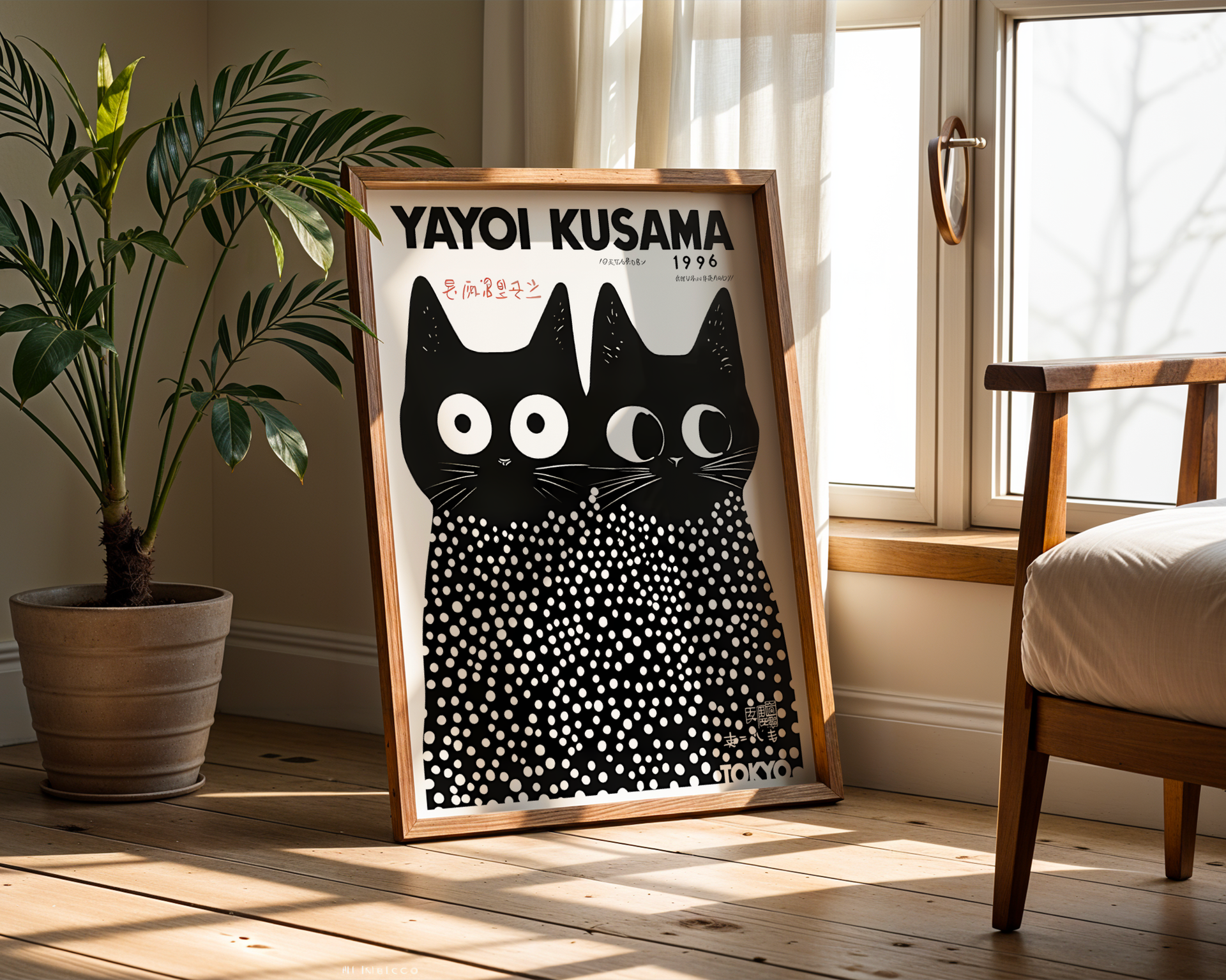 Yayoi Kusama - Black Cats