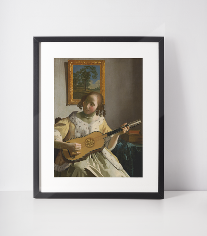 Johannes Vermeer Kunstsamling - Kunsttrykk A3+/A3 - Uten ramme