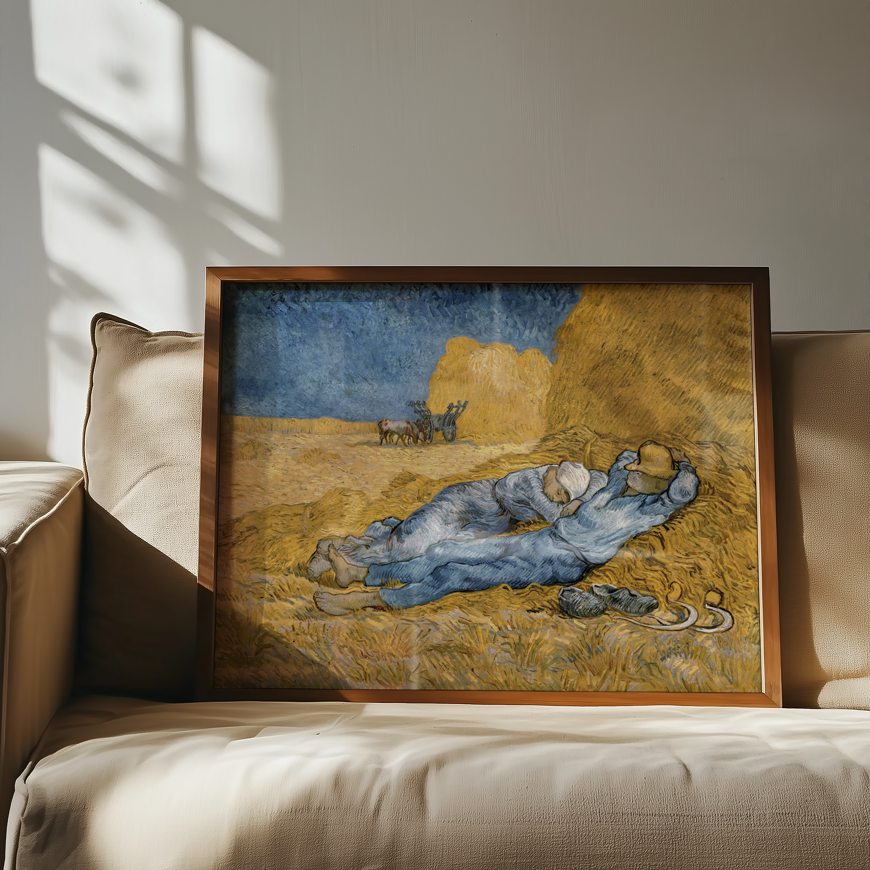 Vincent van Gogh - La Méridienne (Siestaen)