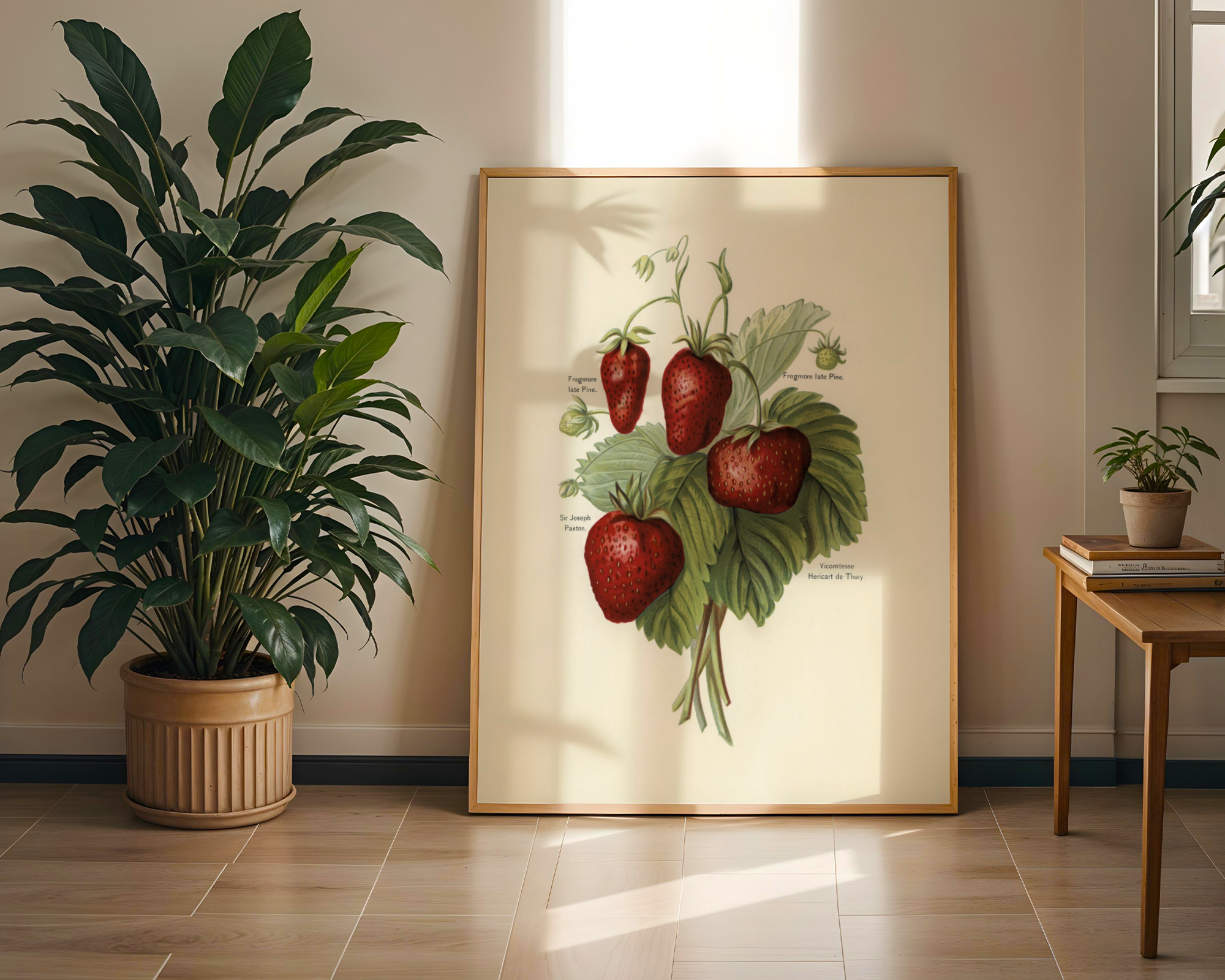 John Wright - Vintage Illustration of Strawberries