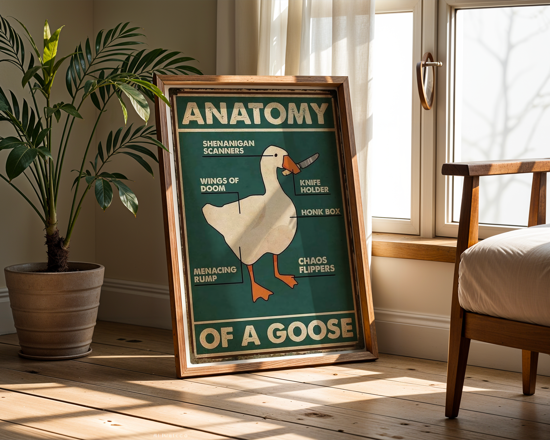 Anatomy of a Goose