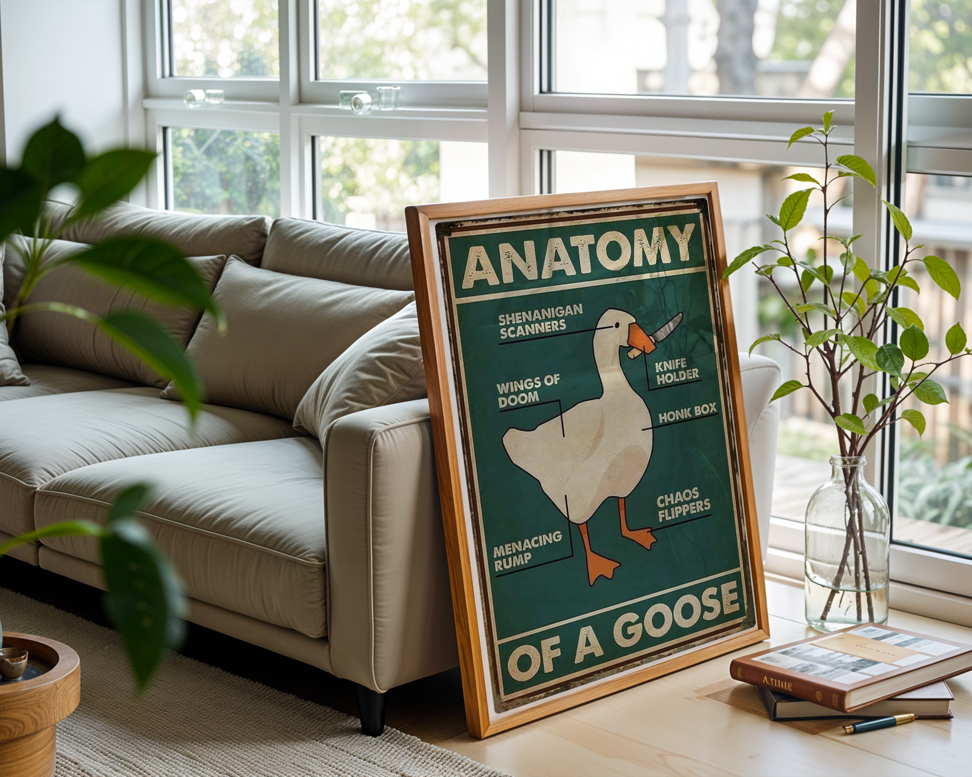 Anatomy of a Goose