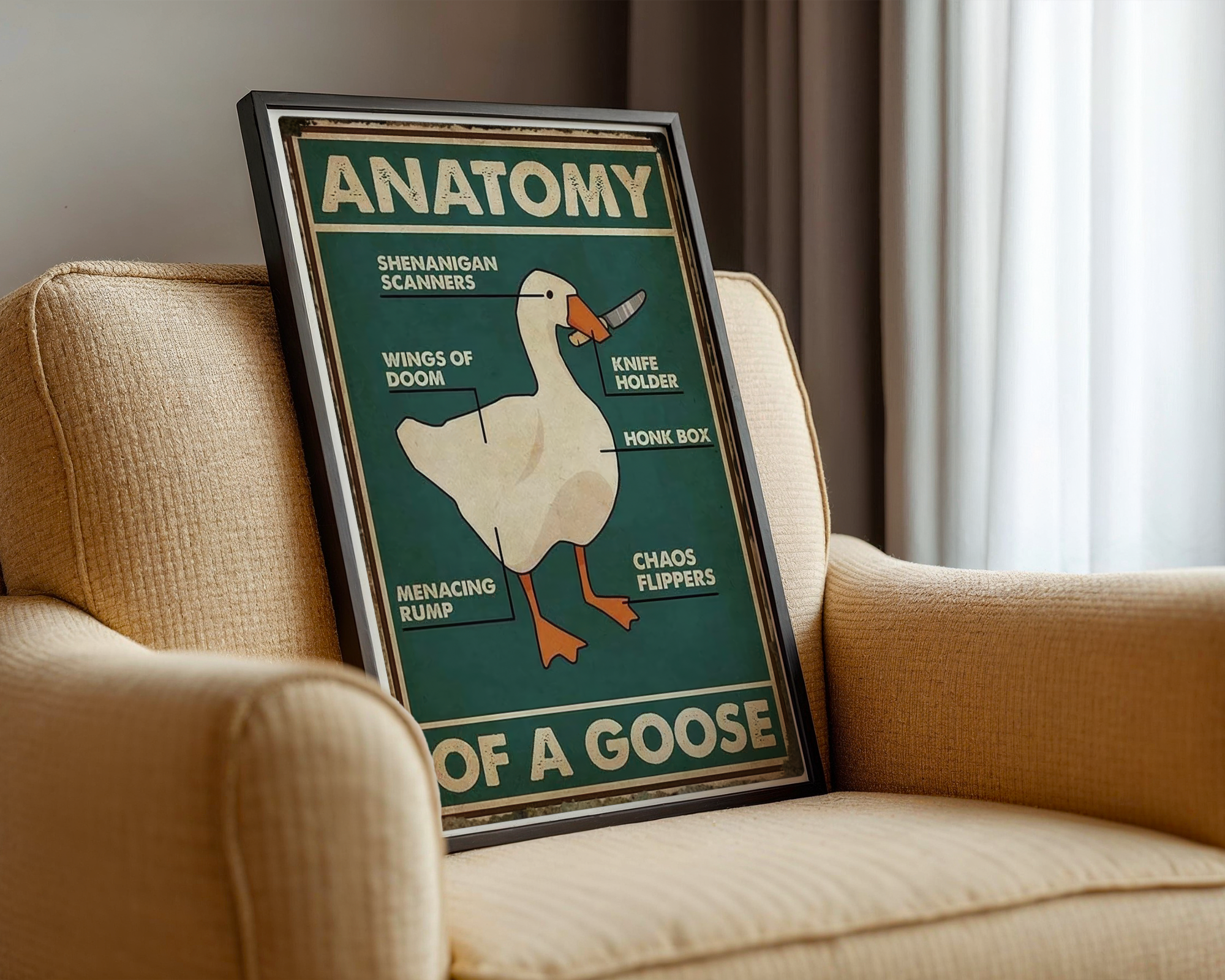 Anatomy of a Goose