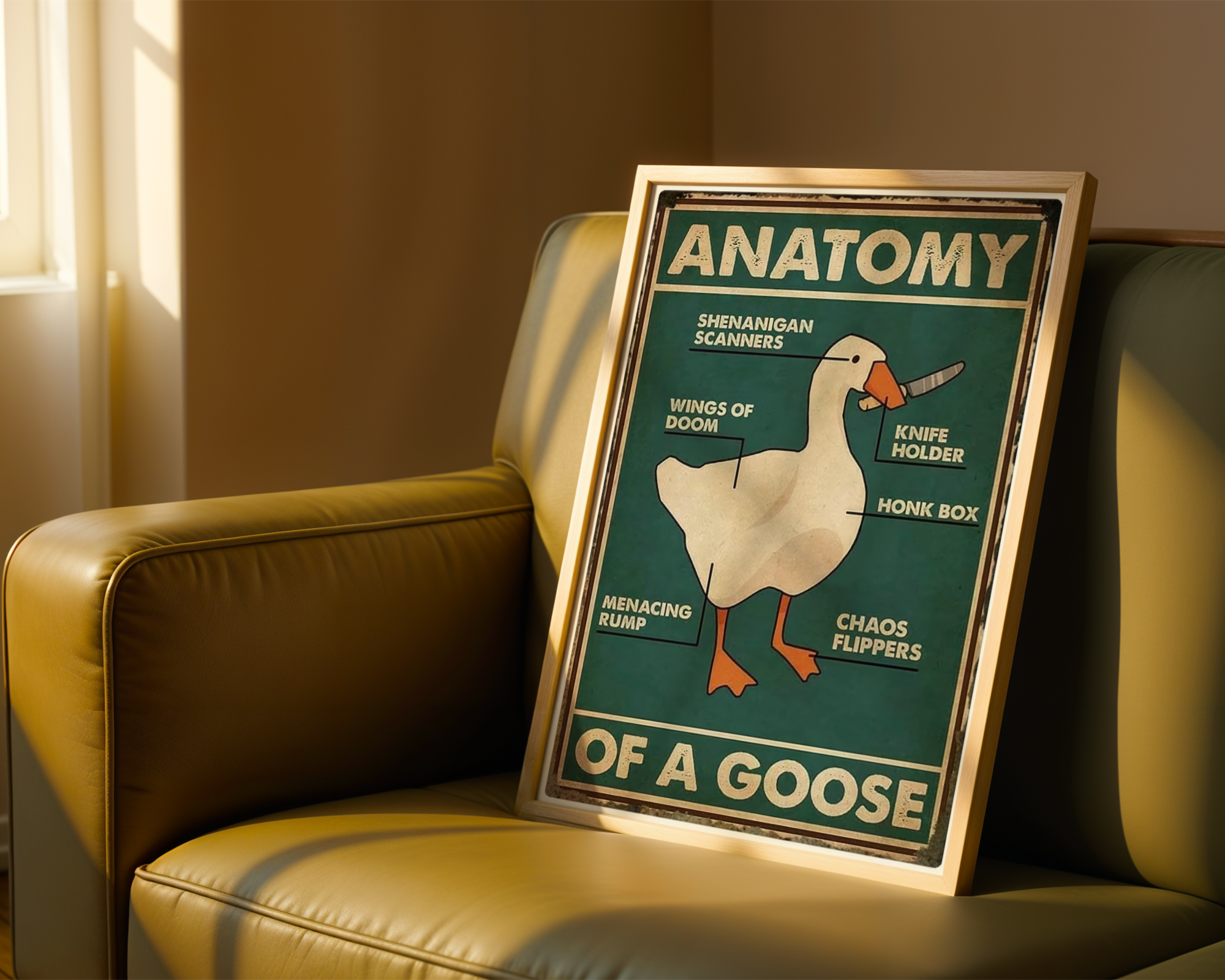 Anatomy of a Goose
