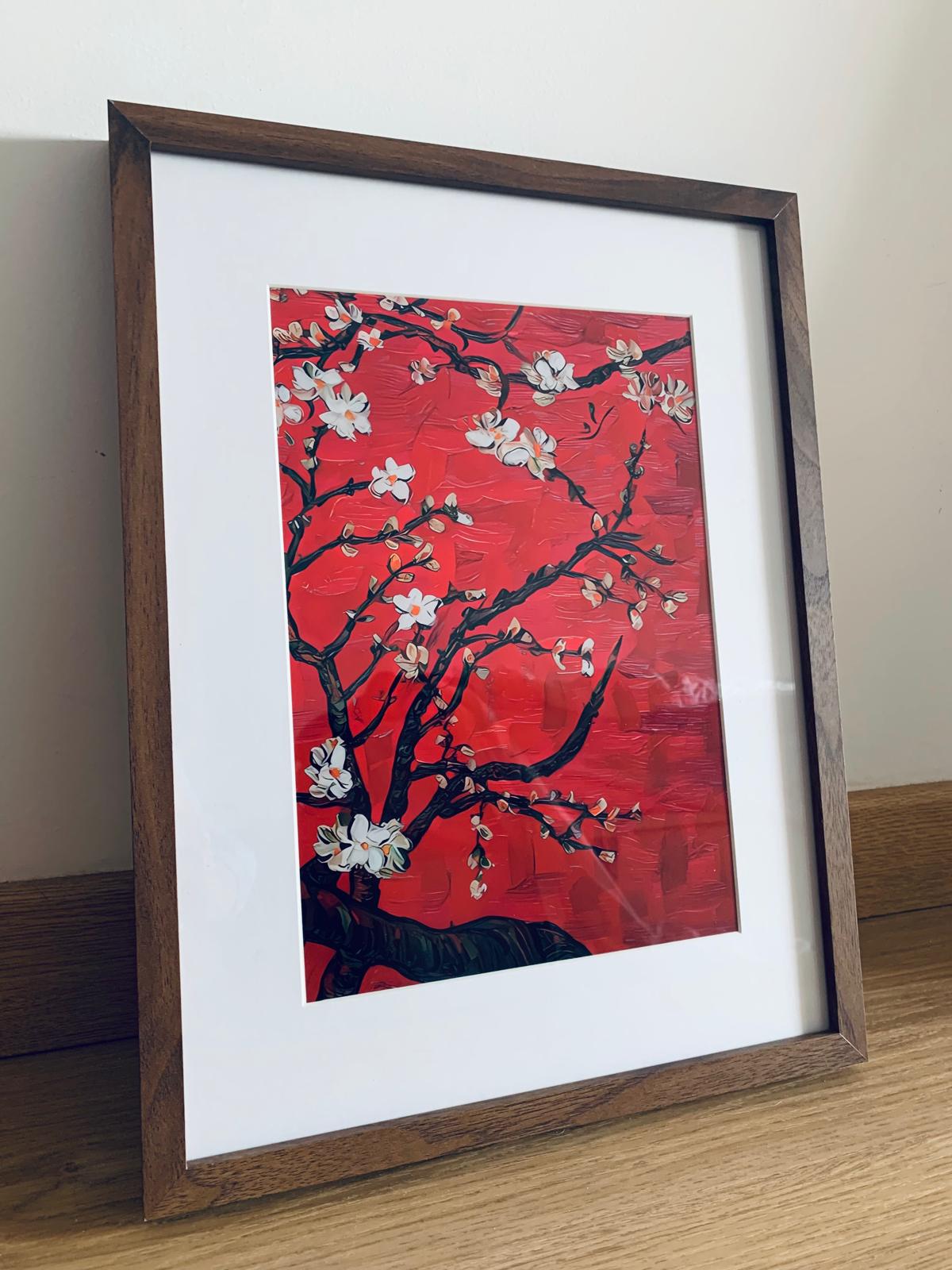 Ukens tilbud - Kunstplakater A3 Standard Trykk Van Gogh Almonds Matte 192 gsm Syrefritt kunstpapir