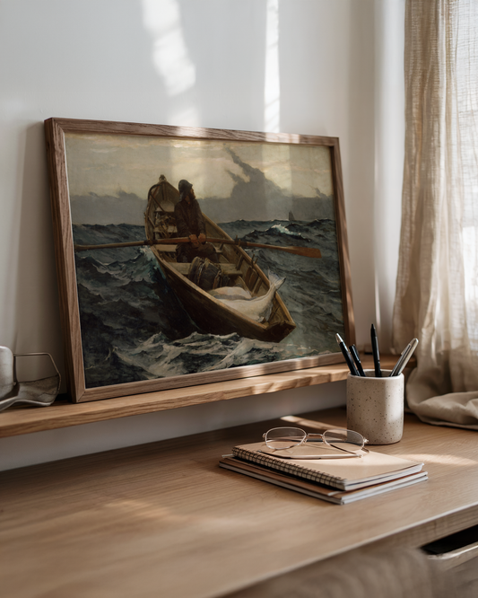 Winslow Homer - The Fog Warning (1885)