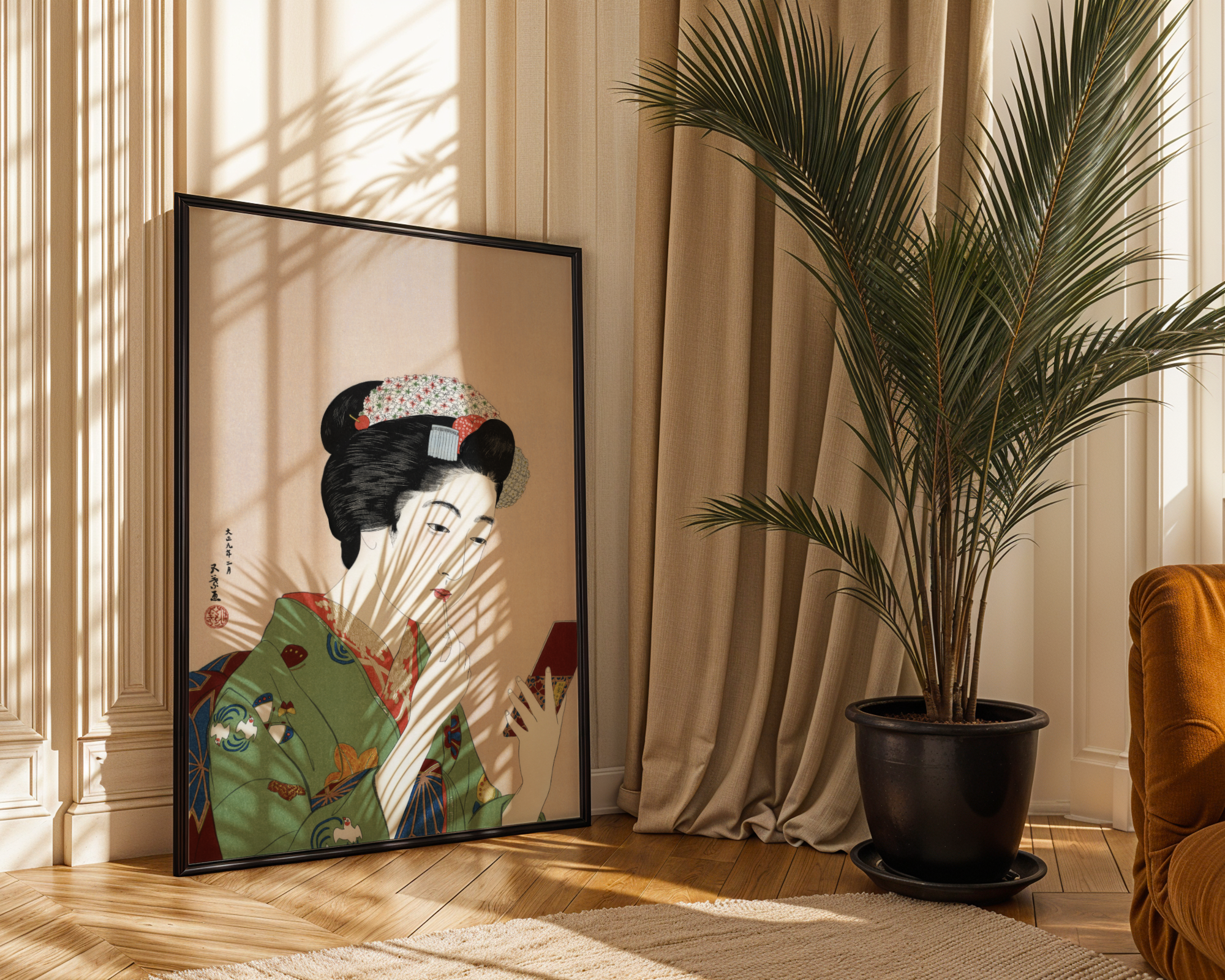 Goyō Hashiguchi - Woman Applying Rouge