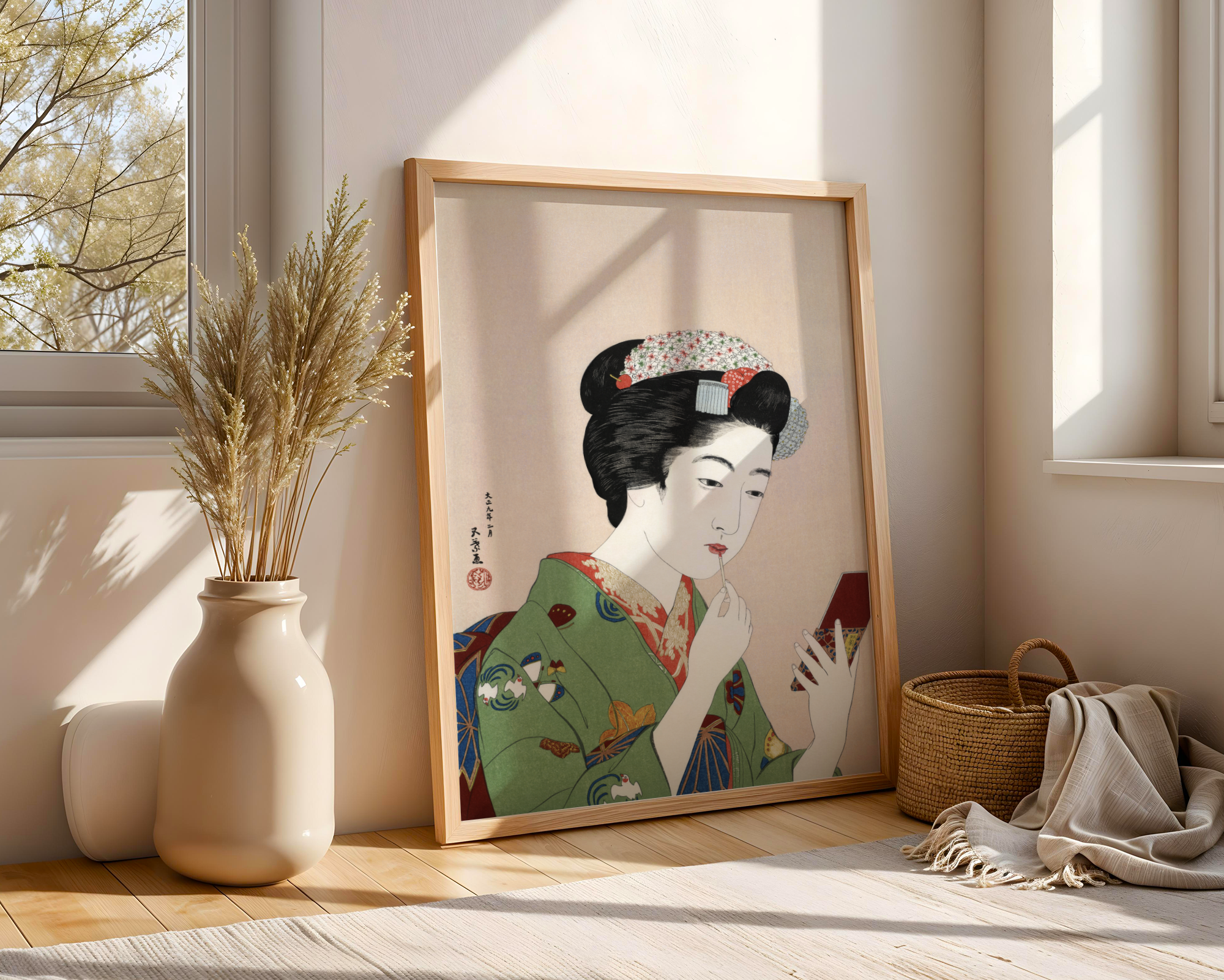 Goyō Hashiguchi - Woman Applying Rouge