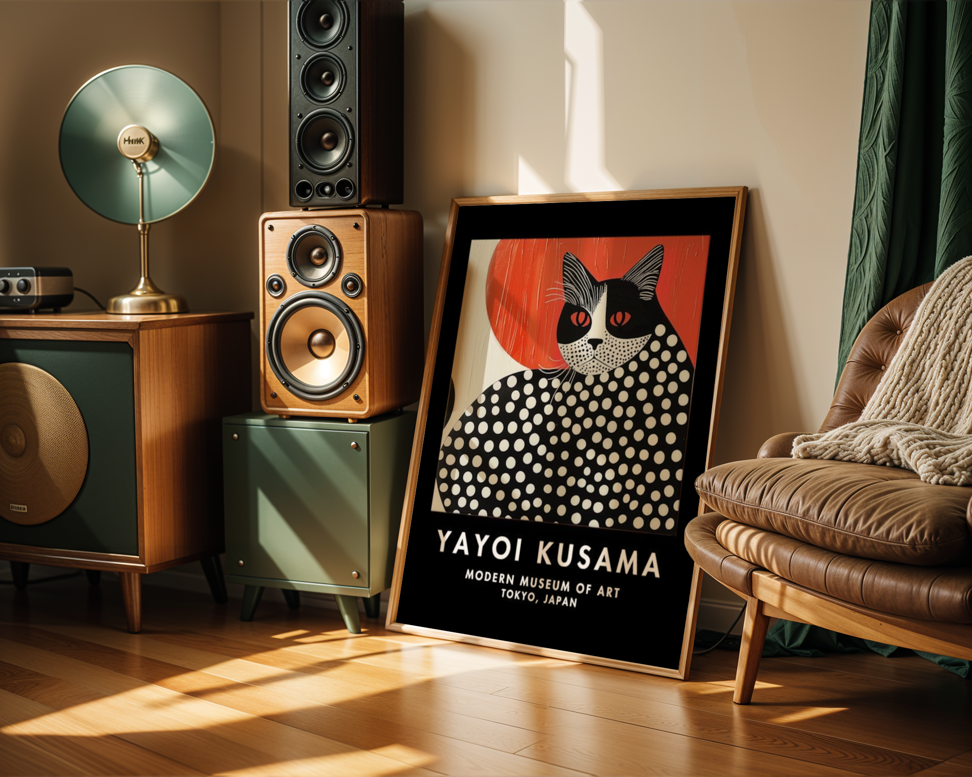 Yayoi Kusama - Chat noir