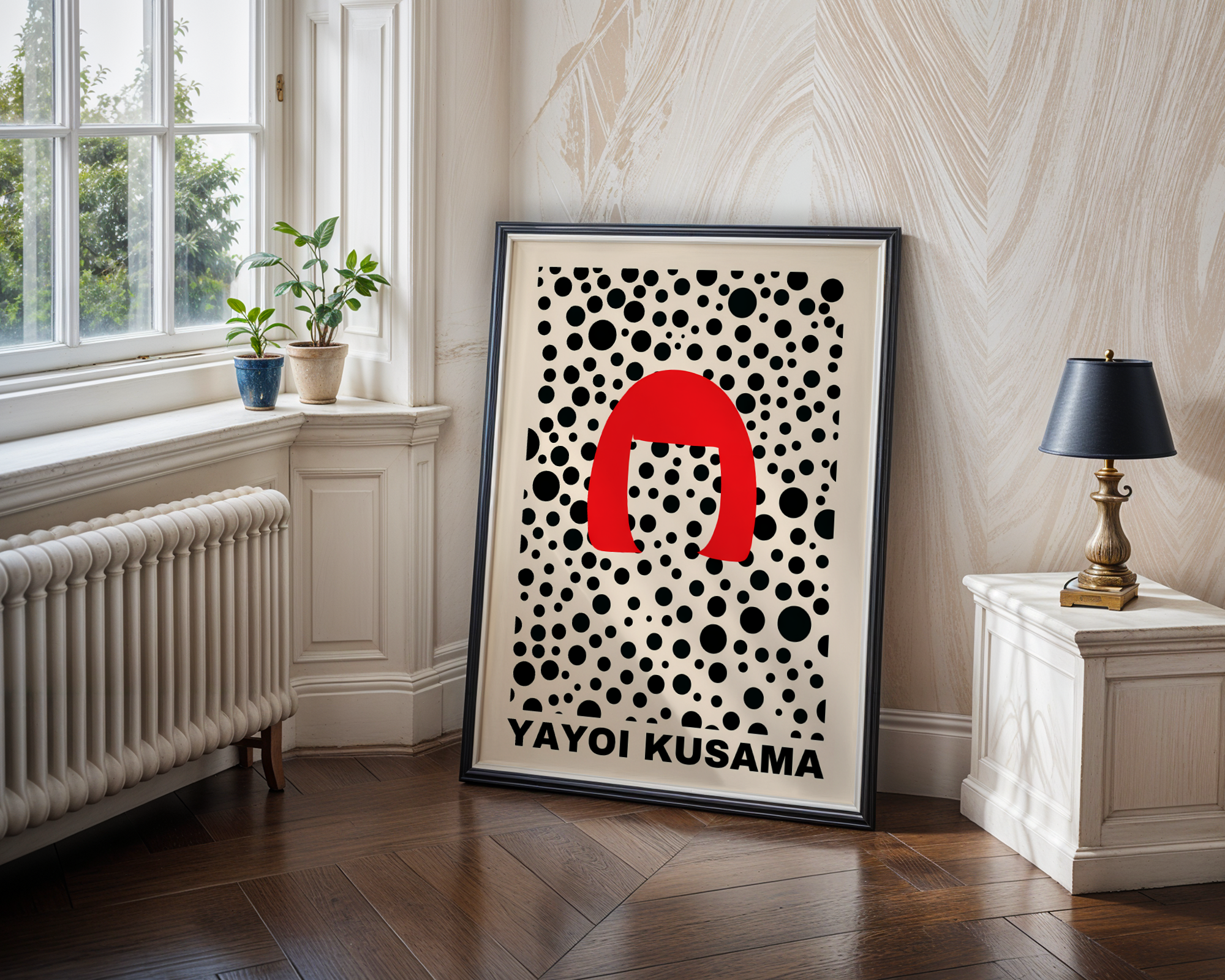 Yayoi Kusama - Self Portrait (Illustration I)
