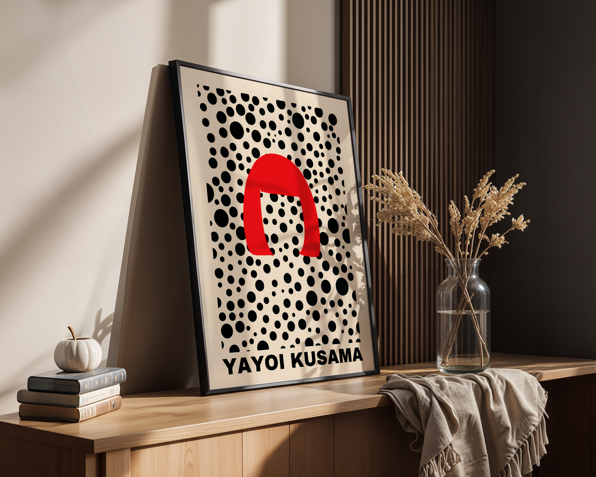 Yayoi Kusama - Self Portrait (Illustration I)
