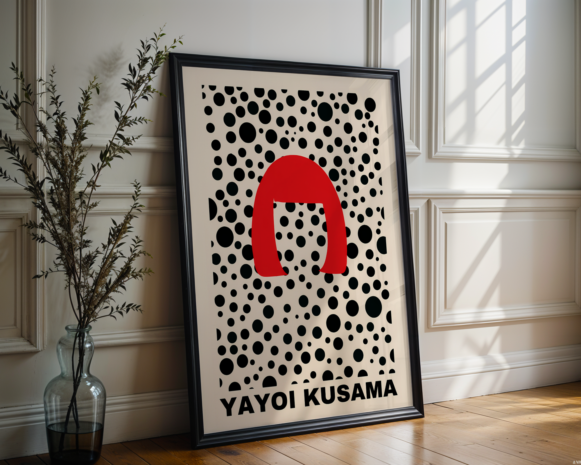 Yayoi Kusama - Self Portrait (Illustration I)