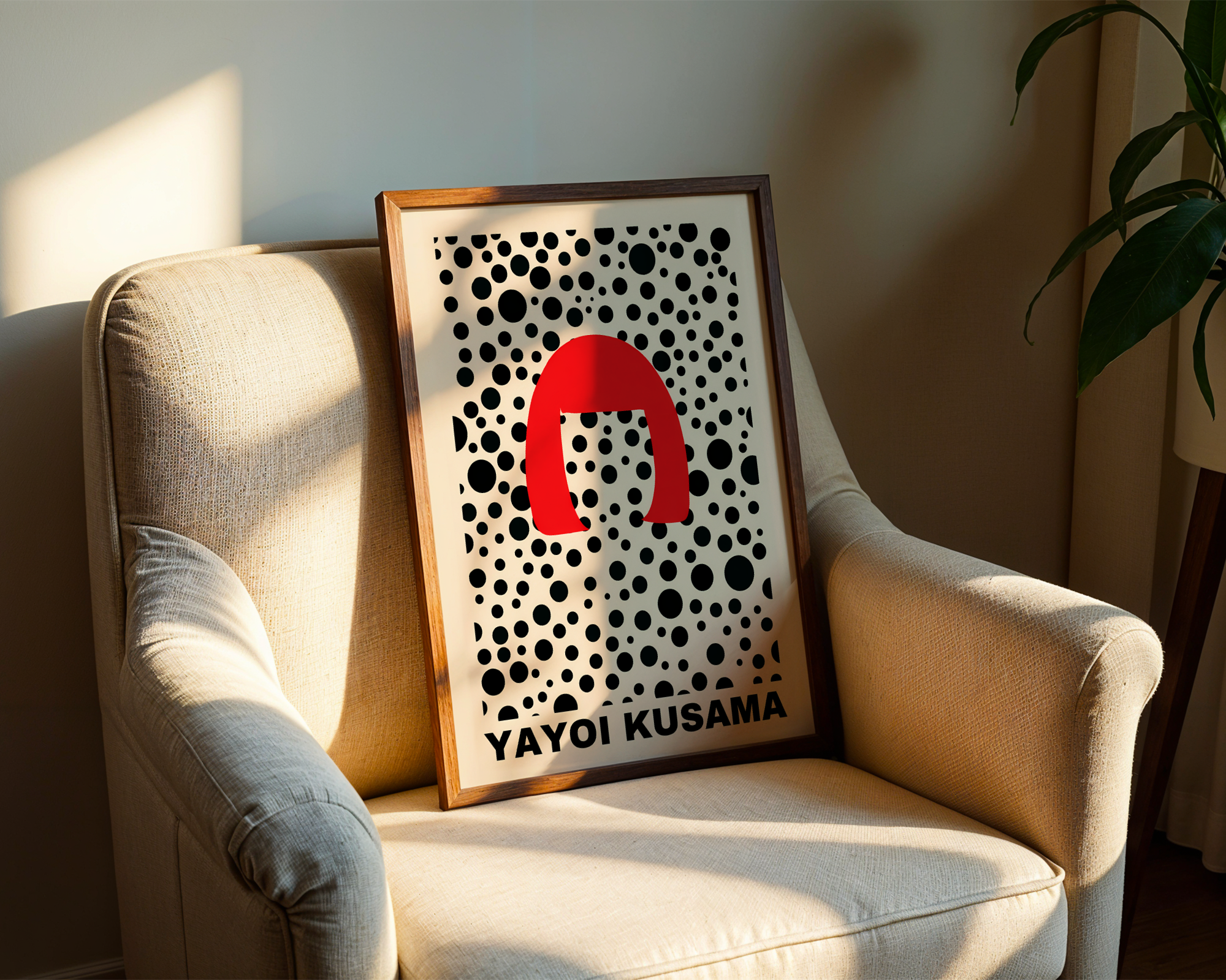 Yayoi Kusama - Self Portrait (Illustration I)