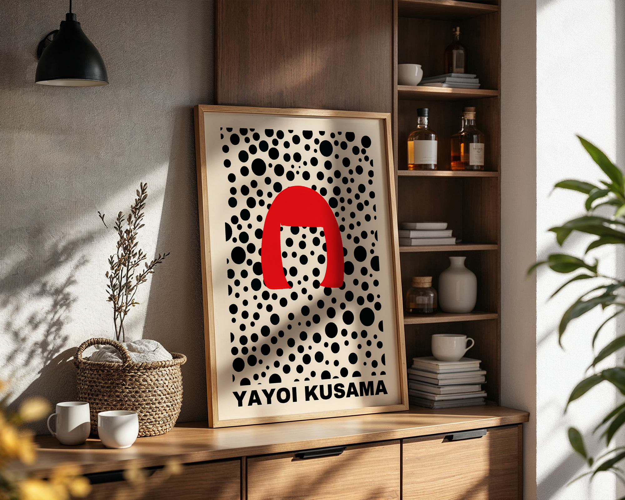 Yayoi Kusama - Self Portrait (Illustration I)