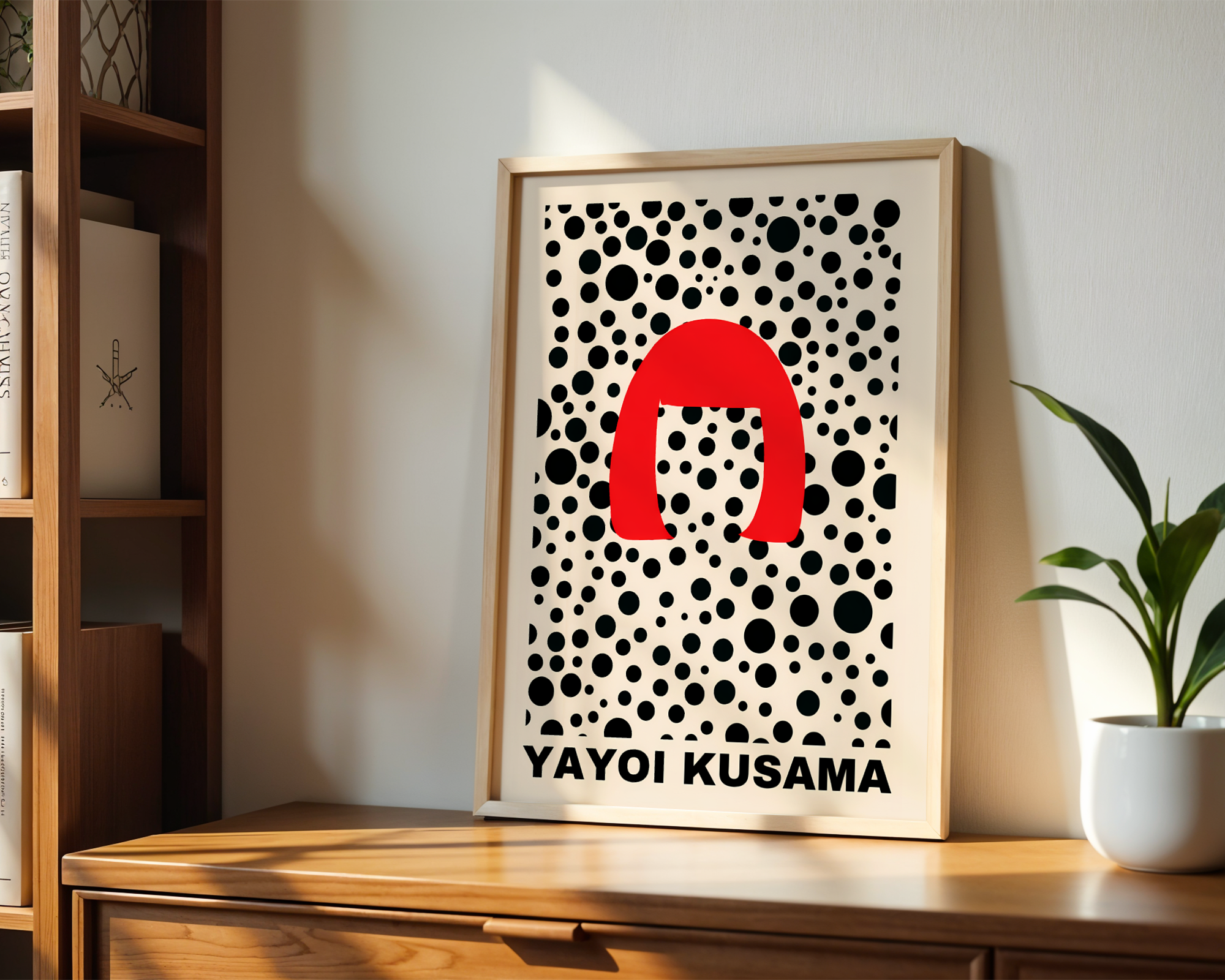 Yayoi Kusama - Self Portrait (Illustration I)