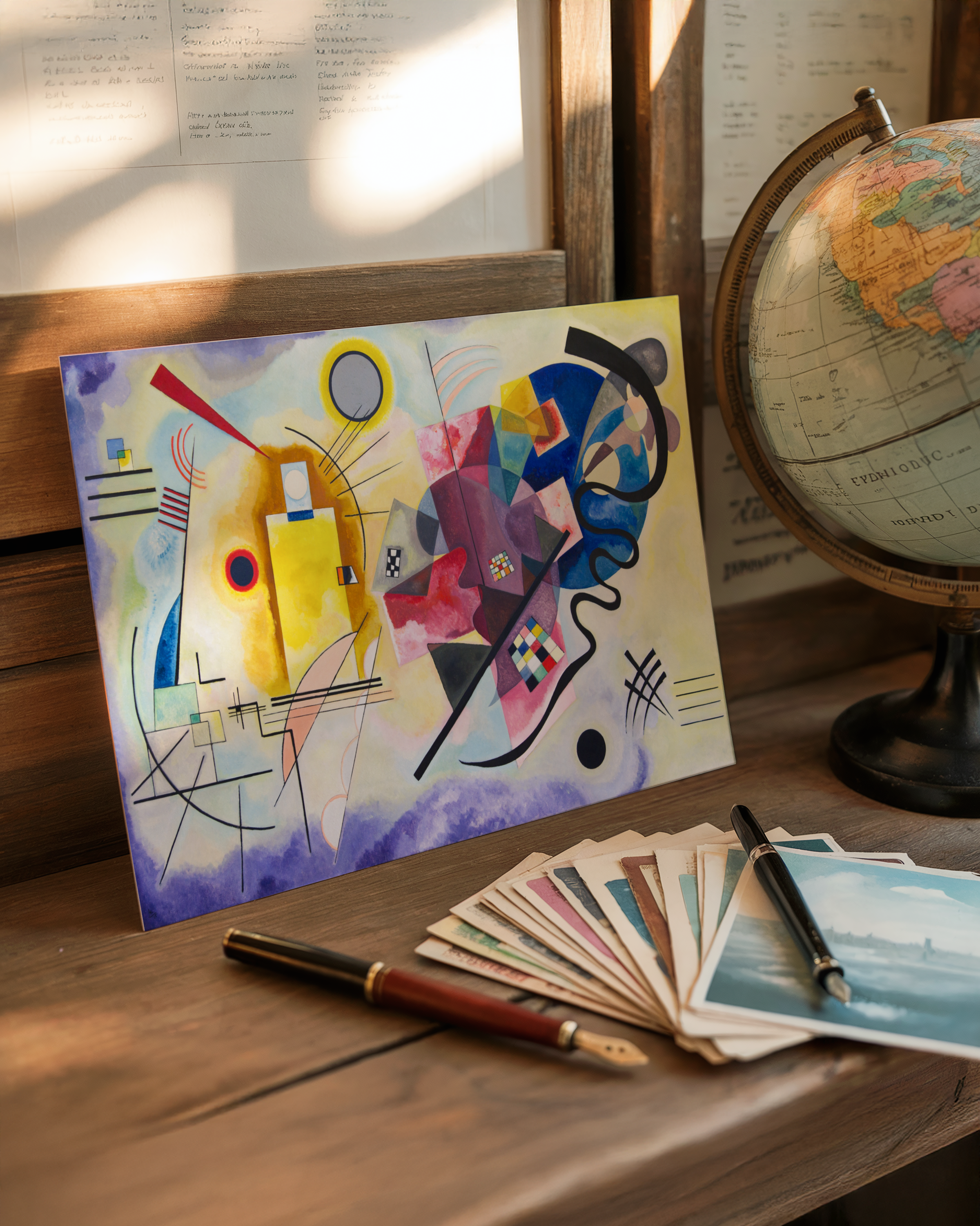 Wassily Kandinsky - Gult-rødt-blått