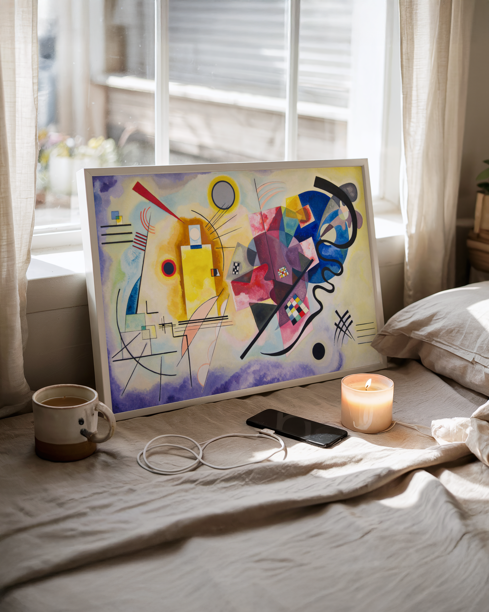 Wassily Kandinsky - Gult-rødt-blått