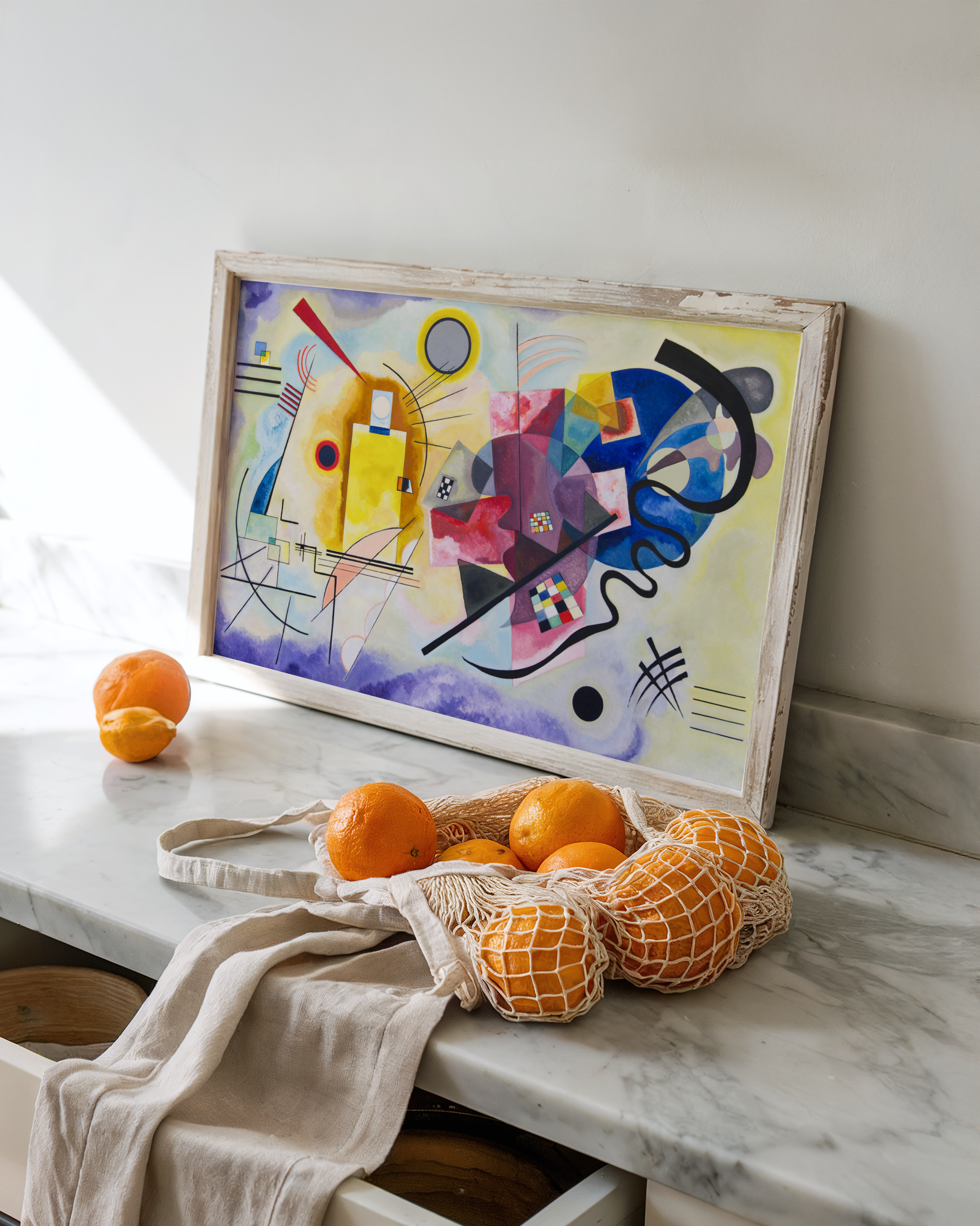 Wassily Kandinsky - Gult-rødt-blått