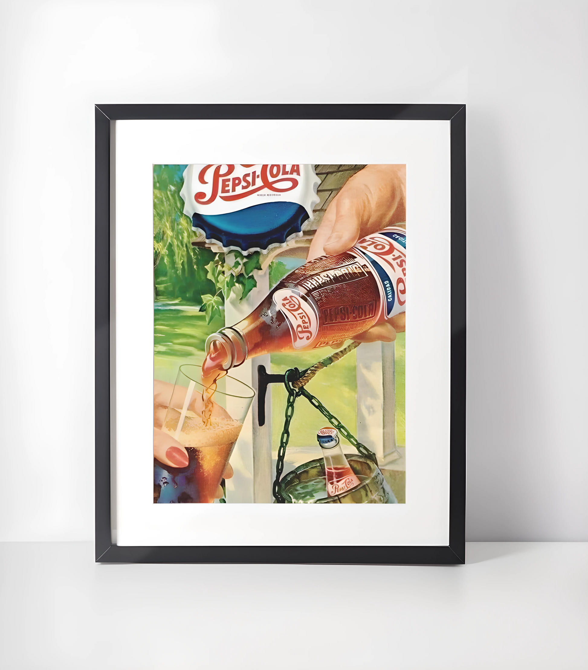 Retro PepsiCola Kunstsamling - Kunsttrykk A3+/A3 - Uten ramme #4