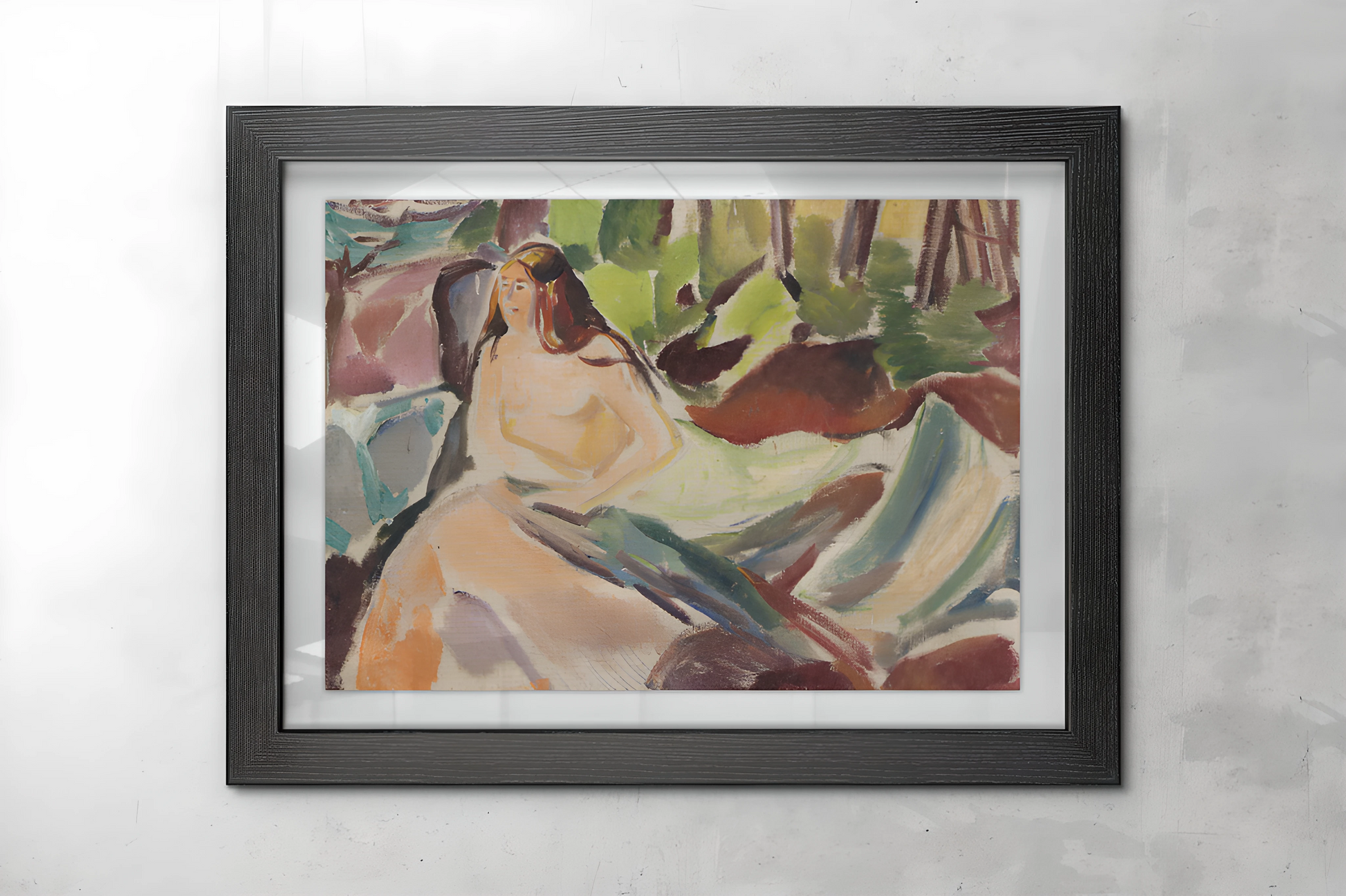 Edvard Munch Nakne Malerier Kunstsamling - Kunsttrykk A3+/A3 - Uten ramme