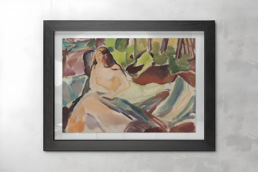 Edvard Munch Nakne Malerier Kunstsamling - Kunsttrykk A3+/A3 - Uten ramme
