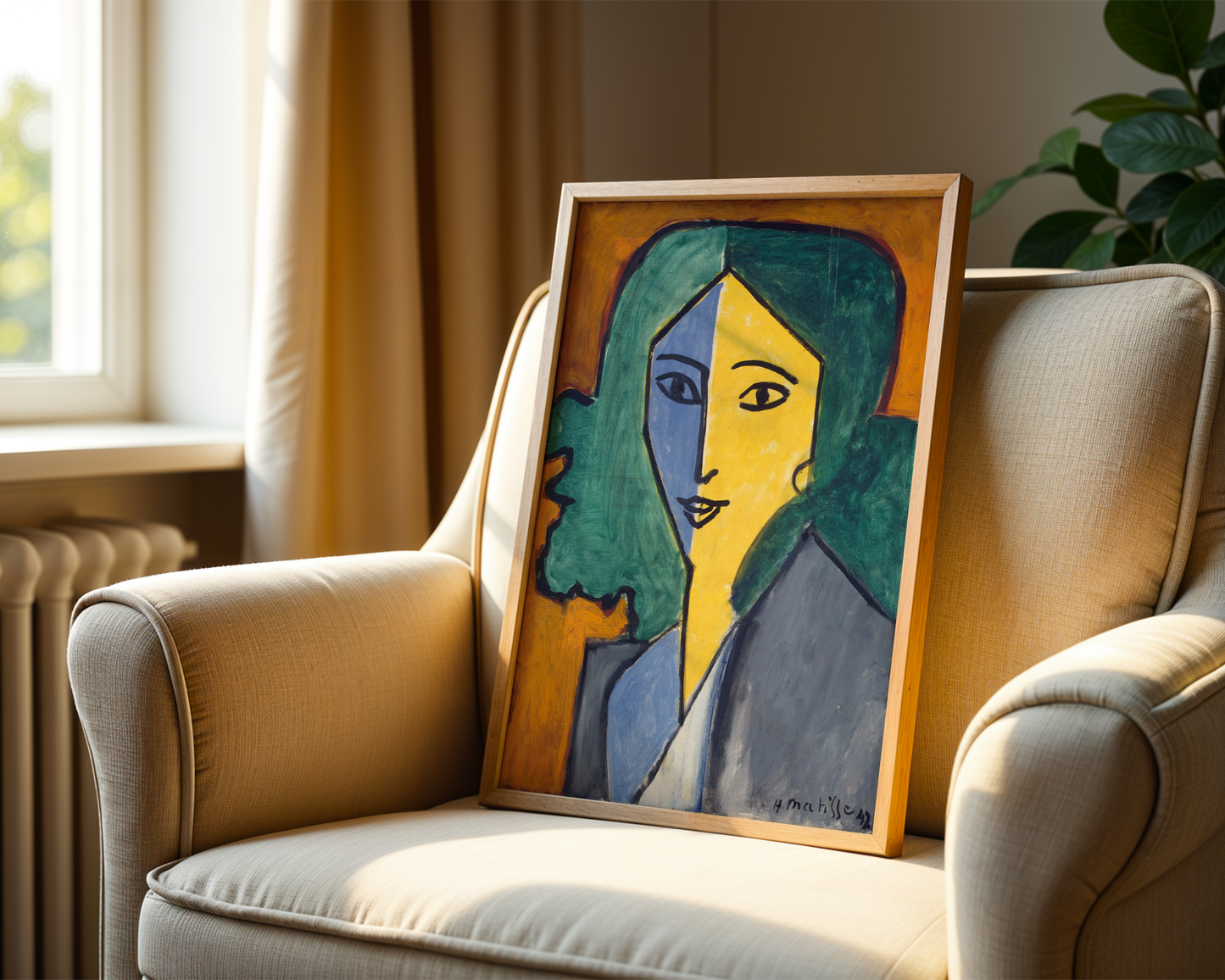 Henri Matisse - Portrait of Lydia Delectorskaya (1947)