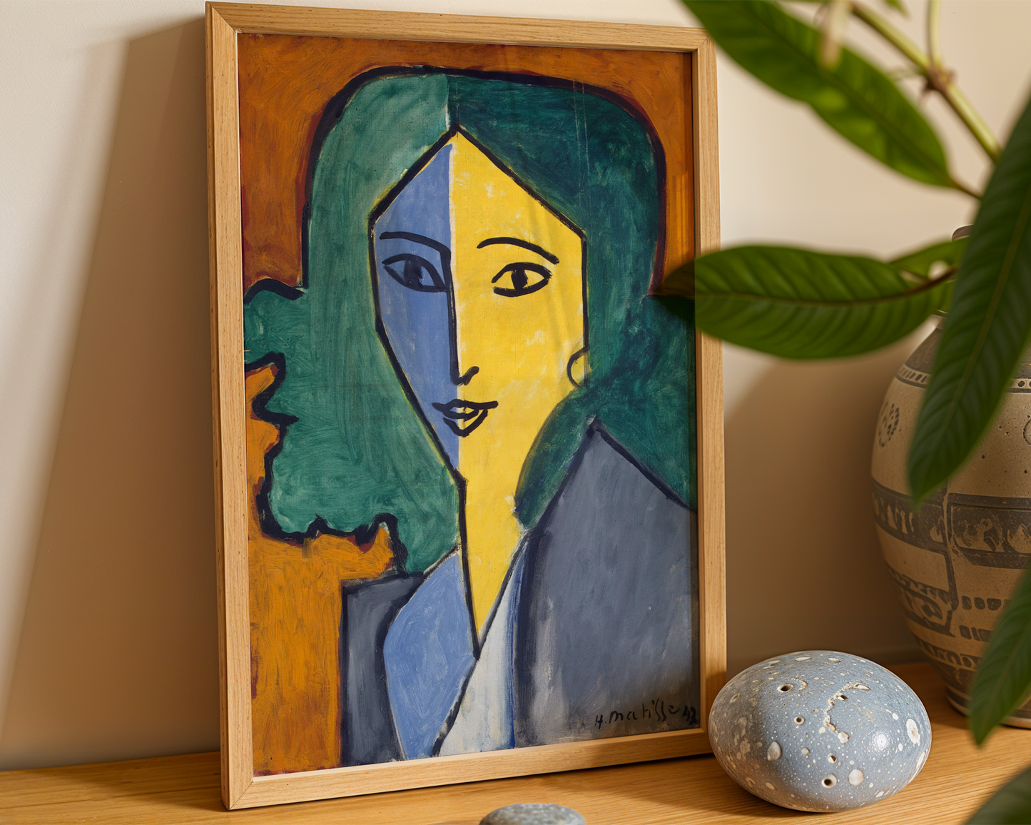 Henri Matisse - Portrait of Lydia Delectorskaya (1947)